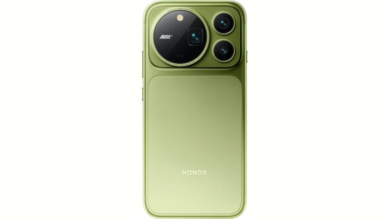 HONOR Magic9 Pro Max phone in green