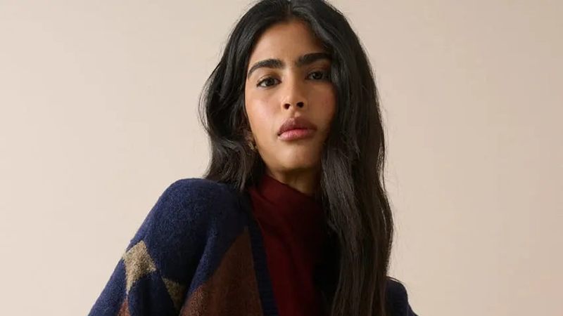 M&S women's argyle knitwear